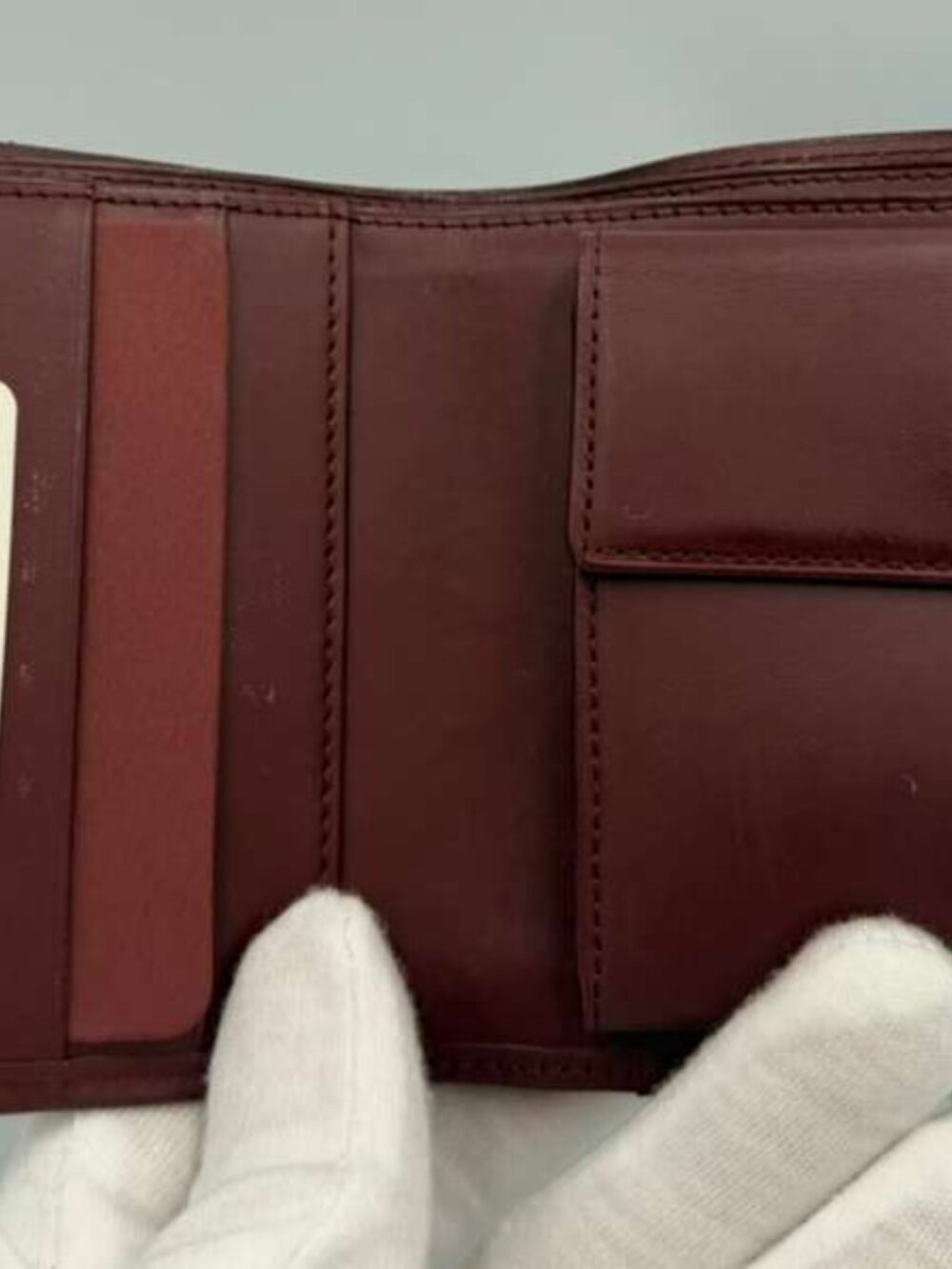 Cartier Must De Cartier Bifold Wallet — Burgundy - Picture 5 of 8